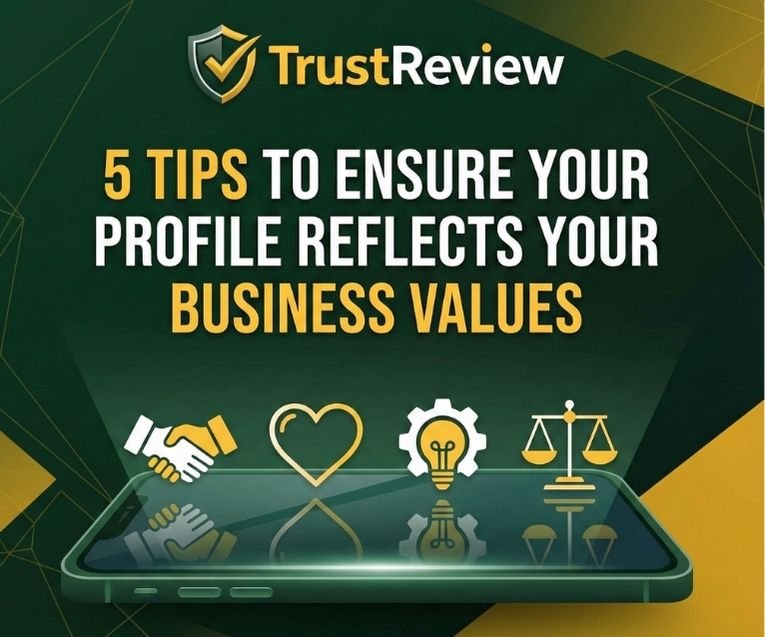 5 Tips to Ensure Your TrustReview Profile Reflects Your Business Values
